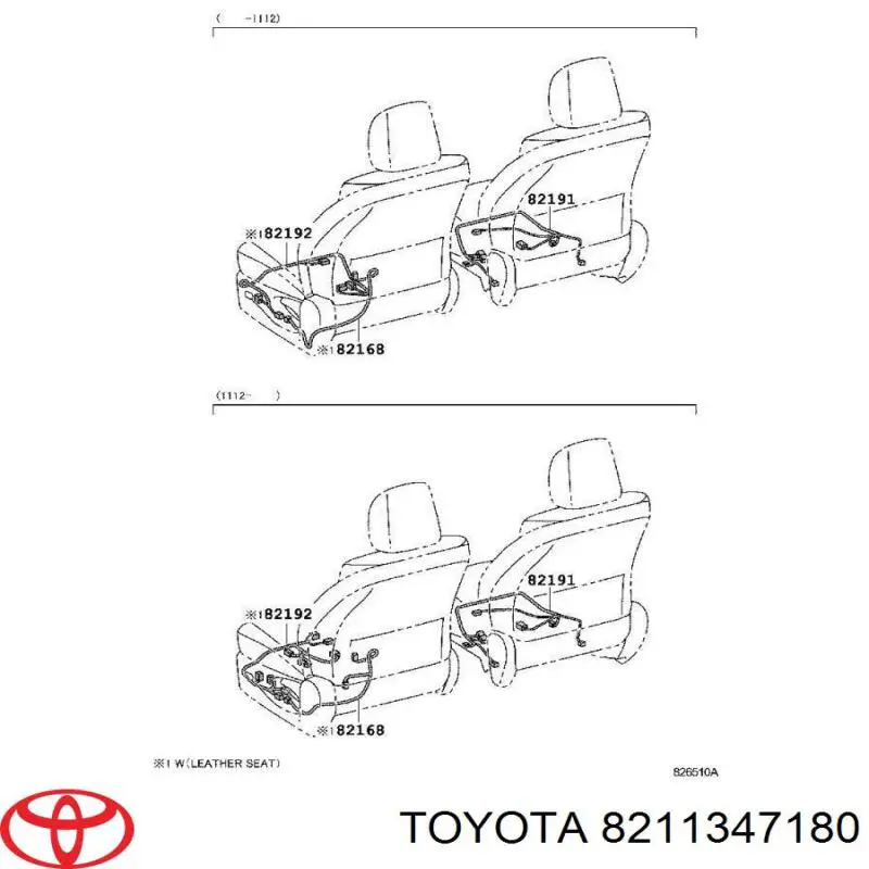 8211347180 Toyota 