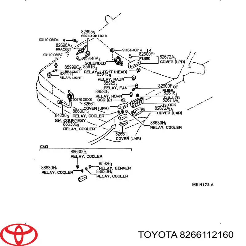  8266112160 Toyota