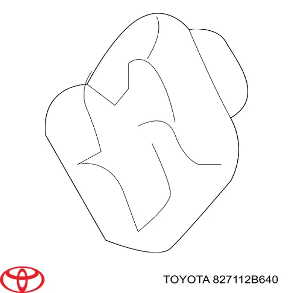  827112B640 Toyota