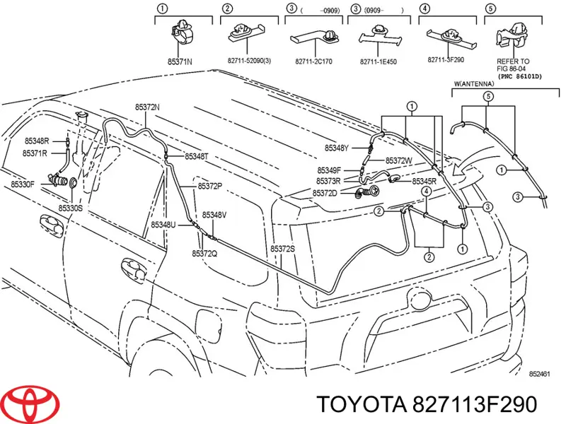  827113F290 Toyota