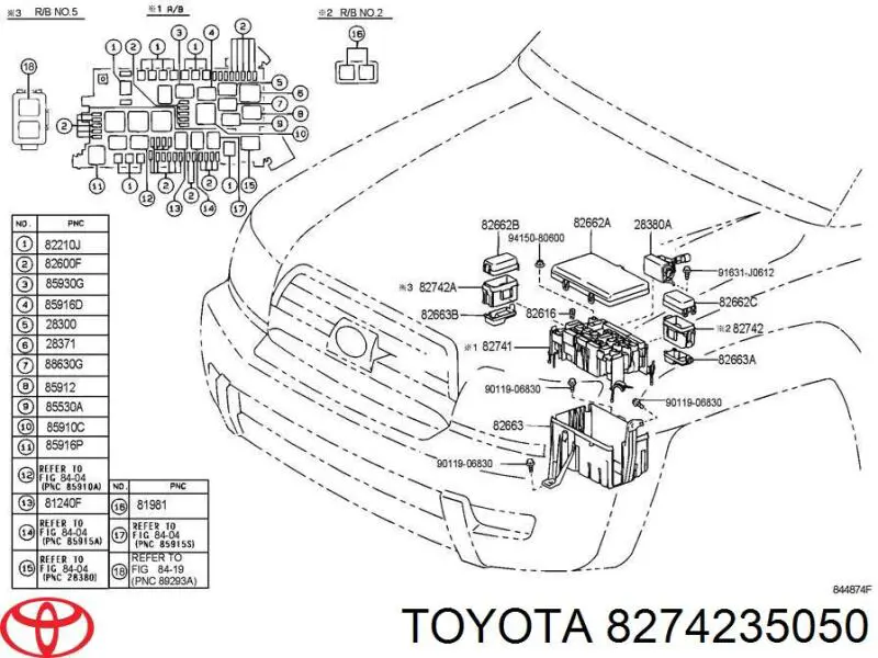 Купить 8274235050 Toyota 