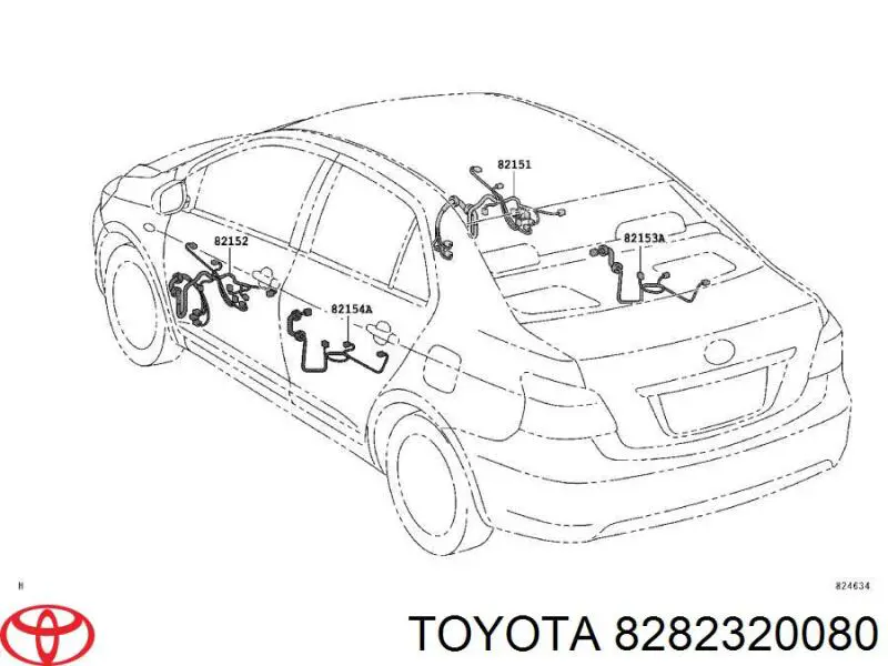  8282320080 Toyota