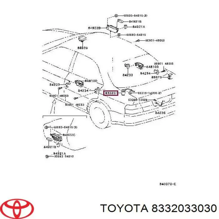 Датчик топлива Камри V20 (Toyota Camry)