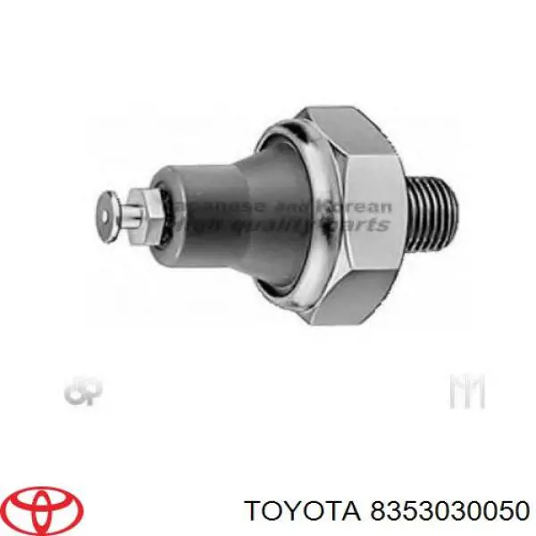 Indicador, presión del aceite 8353030050 Toyota