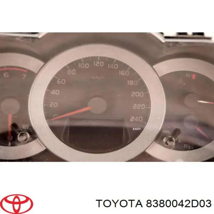 Приборная доска (щиток приборов) на Toyota RAV4 III 