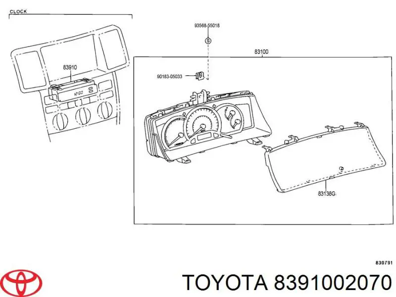  8391002070 Toyota