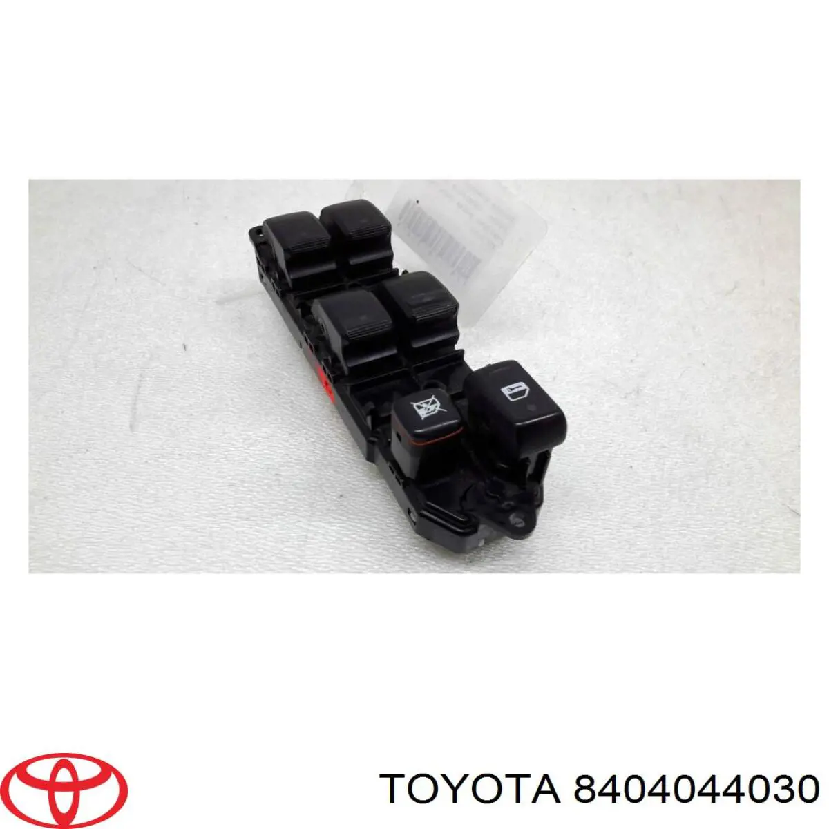 Купить 8404044030 Toyota Кнопочный блок управления стеклоподъемником центральной консоли