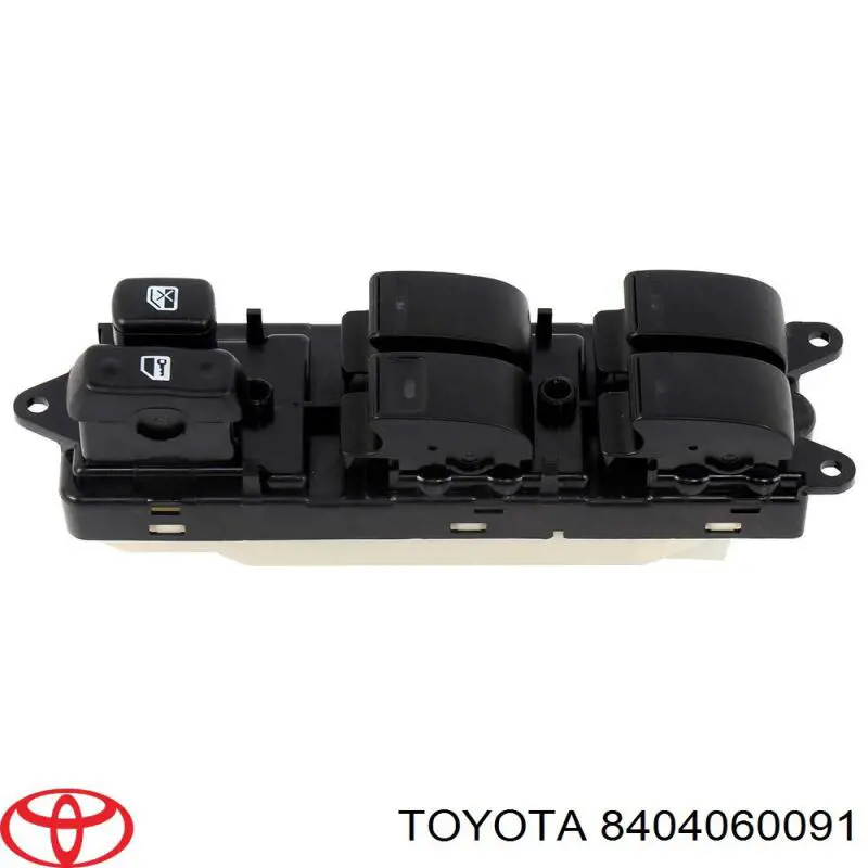Кнопочный блок управления стеклоподъемником передний левый на Toyota Land Cruiser 100 