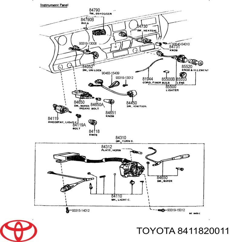  8411820011 Toyota