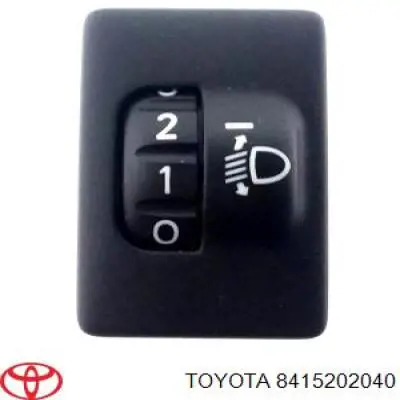 Кнопка (регулятор) корректора фар Toyota 8415202040 цена, от 6.33 USD
