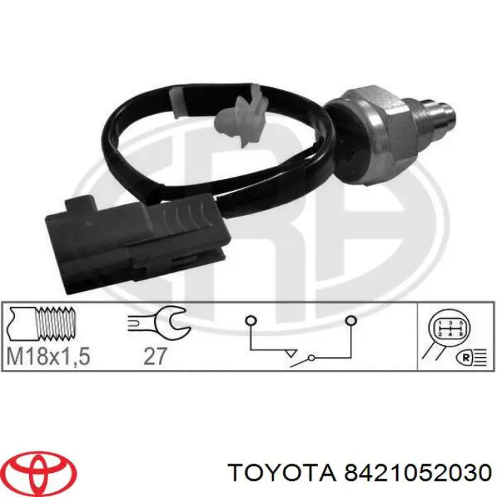 8421052030 Toyota sensor de ativação das luzes de marcha à ré