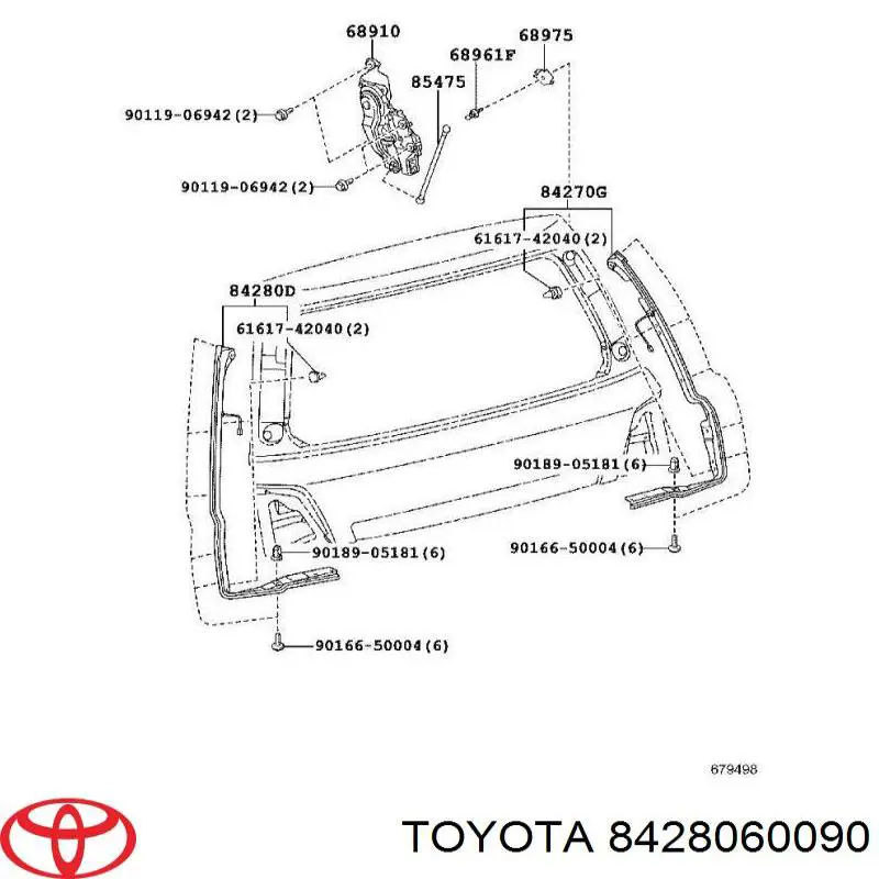  8428060090 Toyota