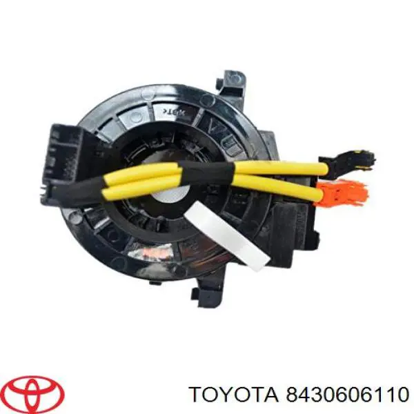 8430606110 Toyota кольцо airbag контактное, шлейф руля