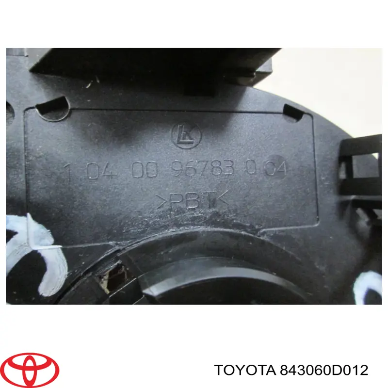 Шлейф руля 843060D012 Toyota