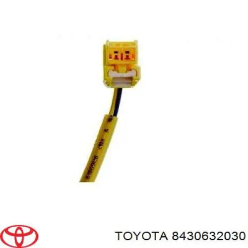 Compre 8430632030 Toyota Anel AIRBAG de contato, cabo plano do volante