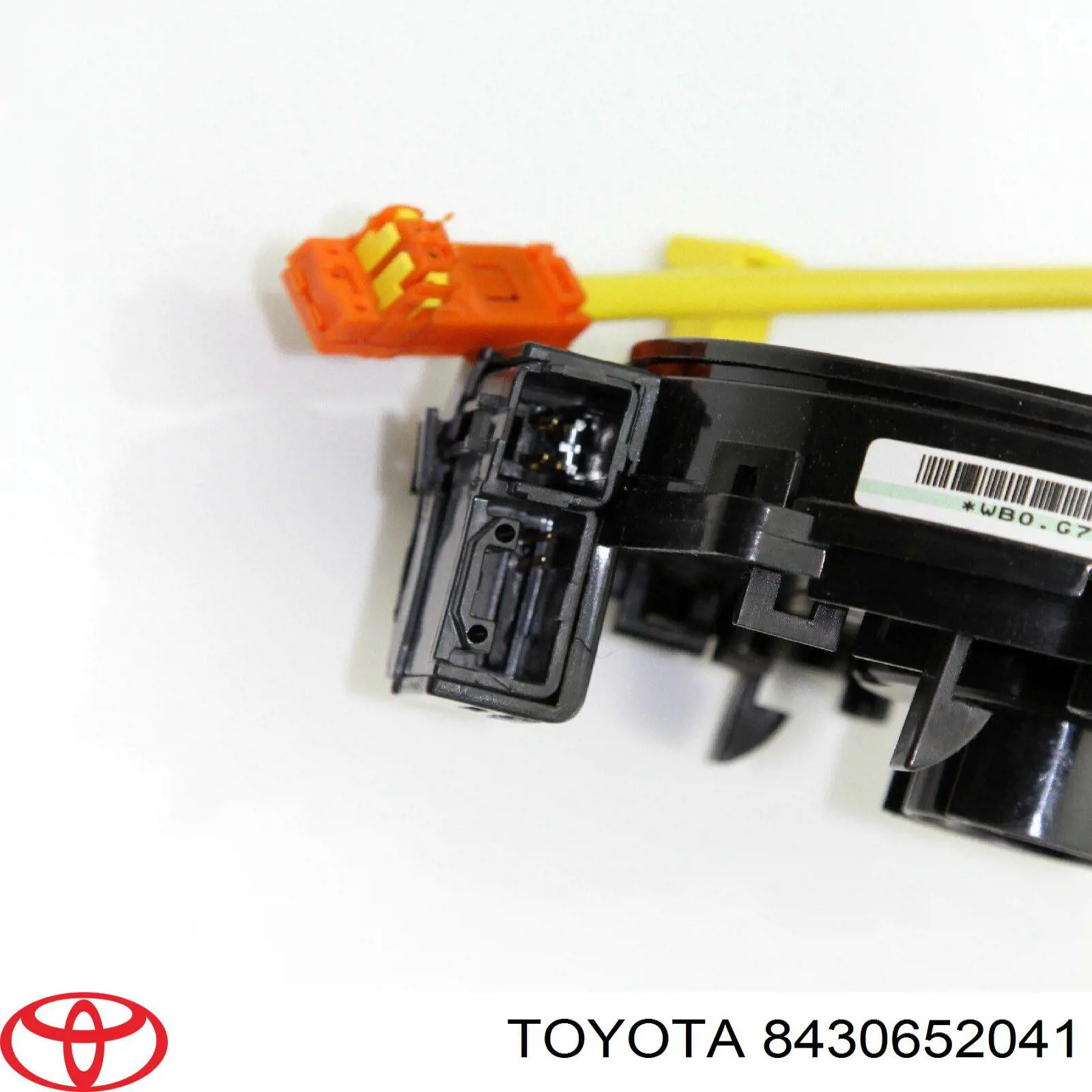 Anel AIRBAG de contato, cabo plano do volante para Toyota Yaris 