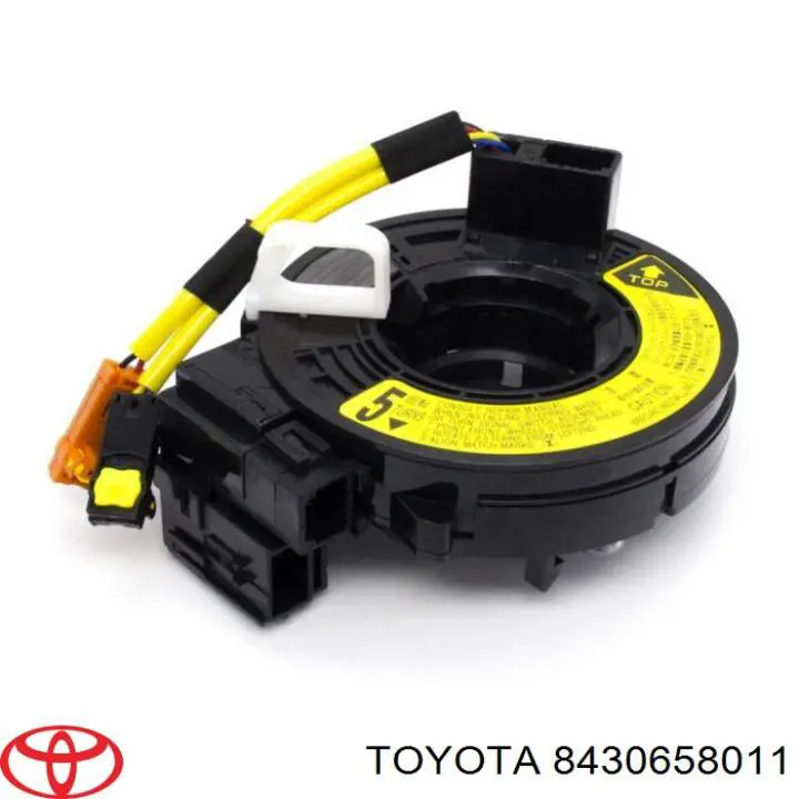 8430658011 Toyota anel airbag de contato, cabo plano do volante