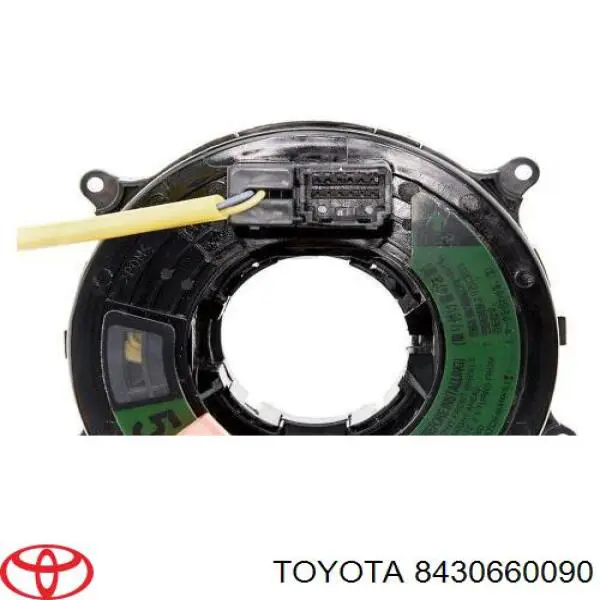 Подушка безопасности (AIRBAG) водительская Toyota 8430660090