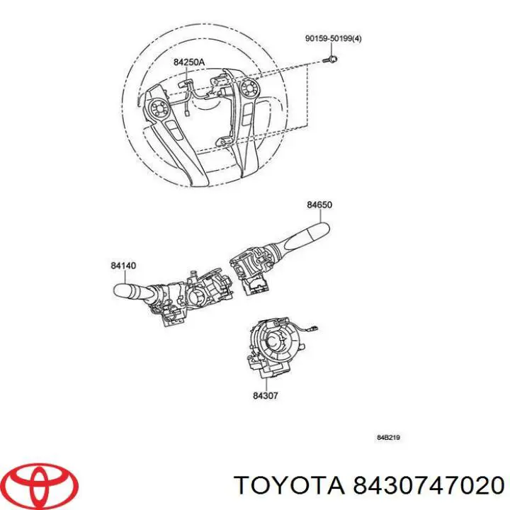 Подрулевой шлейф Tqparts TQ10078