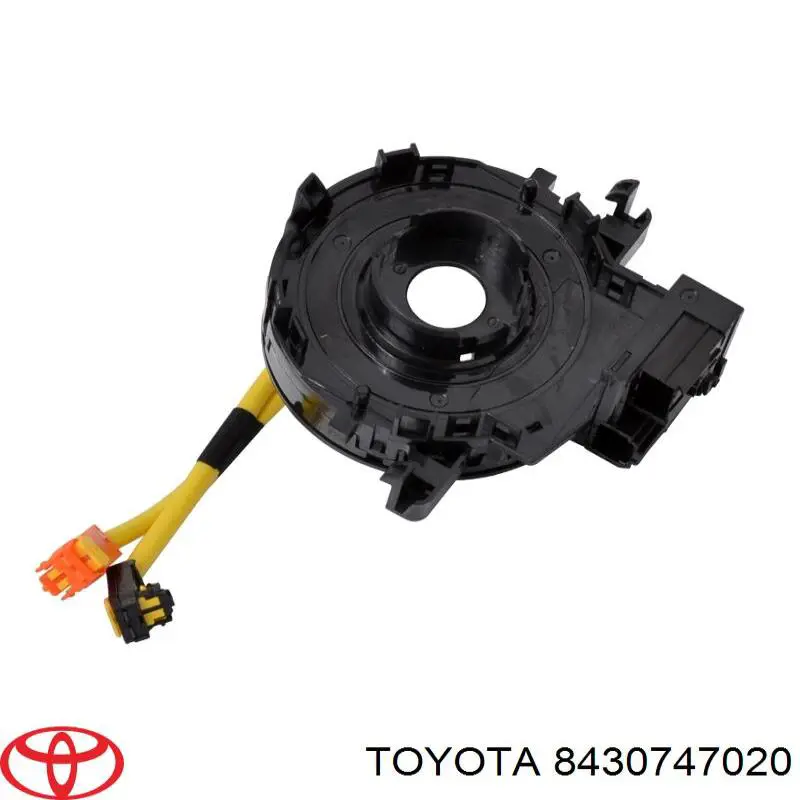 8430747020 Toyota кольцо airbag контактное, шлейф руля