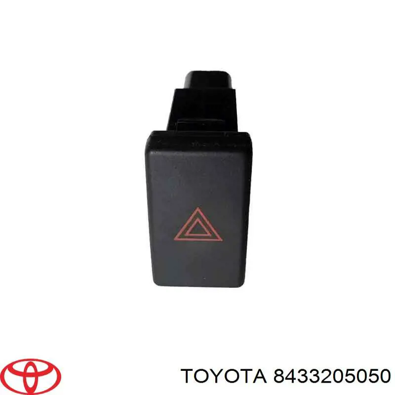 Кнопка включения аварийного сигнала на Toyota Avensis T25