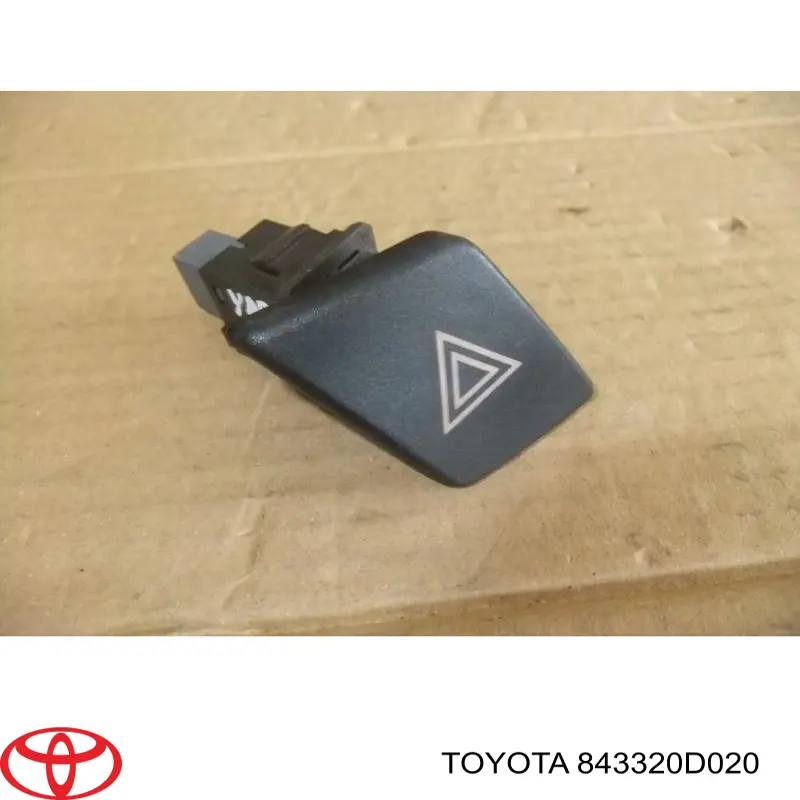 Кнопка аварийного сигнала Toyota 843320D020 цена, от 10.10 USD