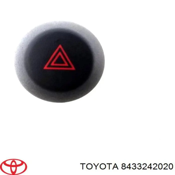 Купить 8433242020 Toyota Кнопка включения аварийной сигнализации