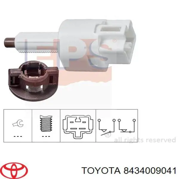 Лягушка Toyota 8434009041 цена, от 10.91 USD