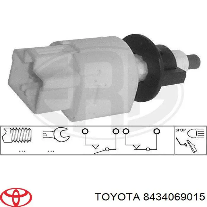 Лягушка тормоза Toyota 8434069015