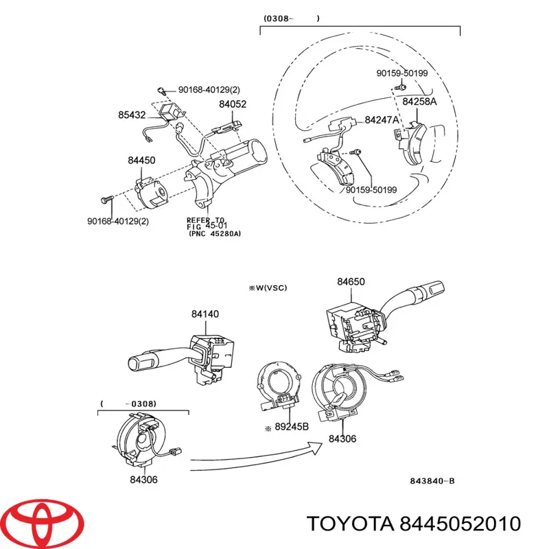 8445052010 Toyota