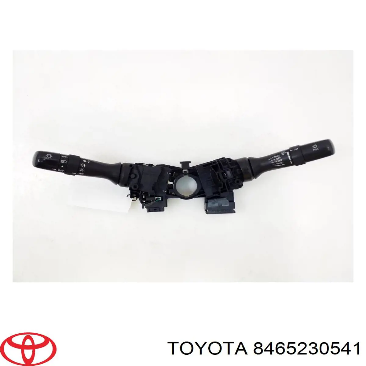 8465206220 Toyota comutador direito instalado na coluna da direção