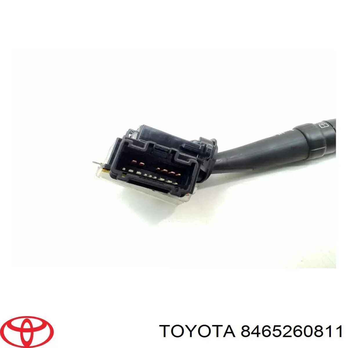 843106A340 Toyota comutador direito instalado na coluna da direção