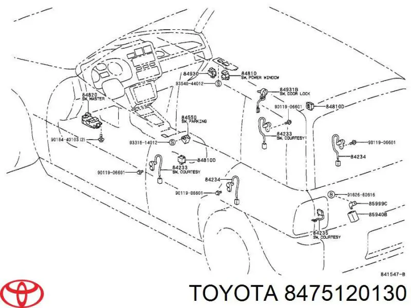 8475120130 Toyota 