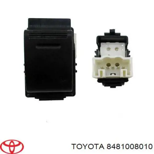 Кнопка включения мотора стеклоподъемника передняя правая на Toyota Corolla 