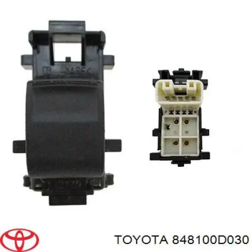 Botón de encendido, motor eléctrico, elevalunas, puerta delantera derecha 848100D030 Toyota