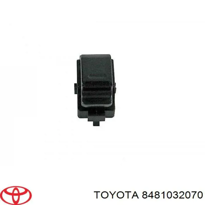 8481032070 Toyota кнопка включения мотора стеклоподъемника передняя правая