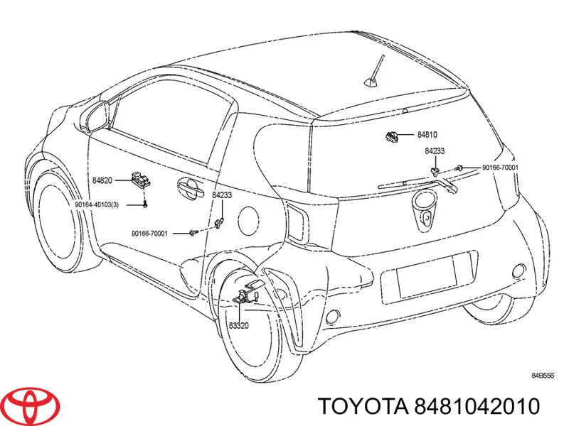 8481042010 Toyota 