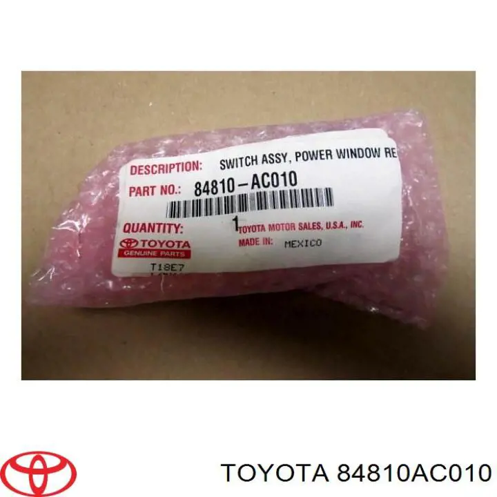84810AC010 Toyota 