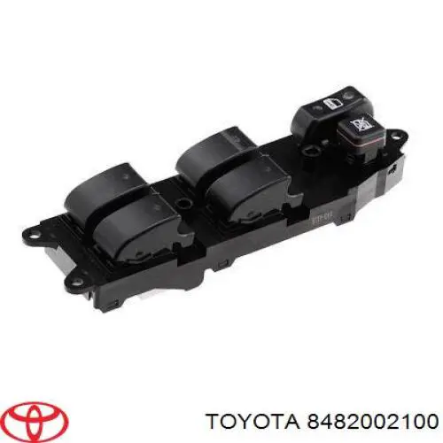 84820-05210 Toyota кнопочный блок управления стеклоподъемником передний левый
