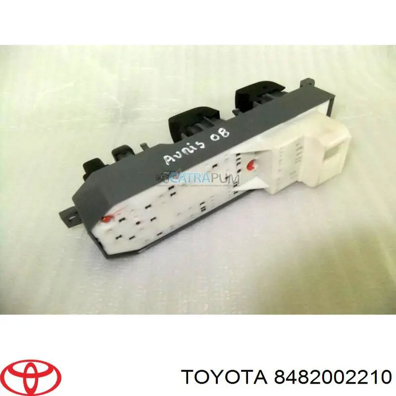 Кнопочный блок управления стеклоподъемником передний левый на Toyota Auris UKP 