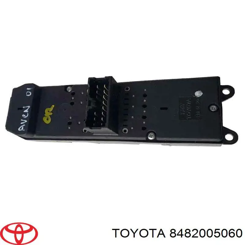 8482005060 Toyota mecanismo de acionamento de vidro da porta dianteira esquerda