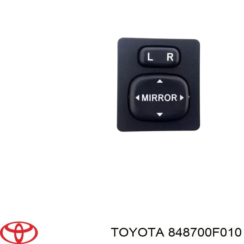 Купить 848700F010 Toyota Блок управления зеркалами заднего вида, на торпедо
