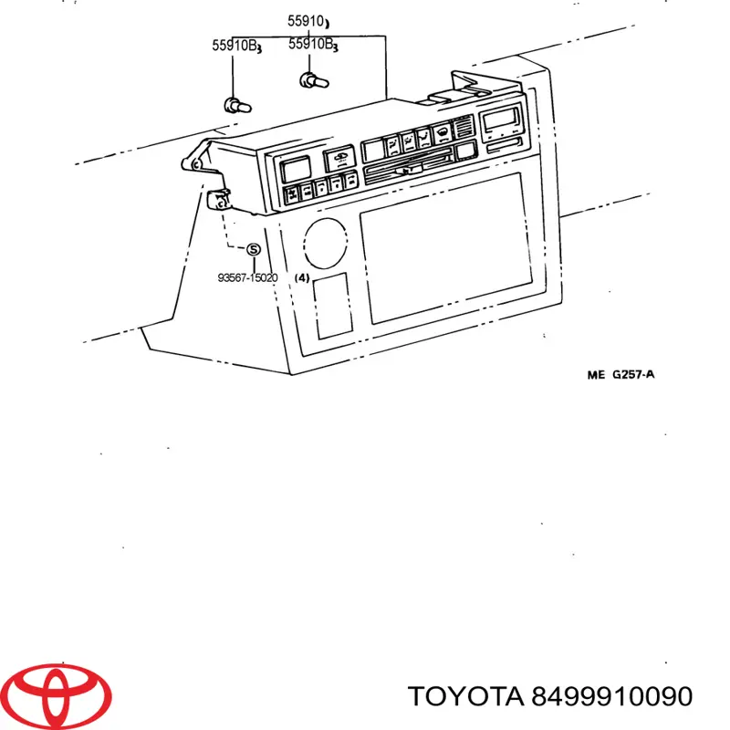 8499910090 Toyota 