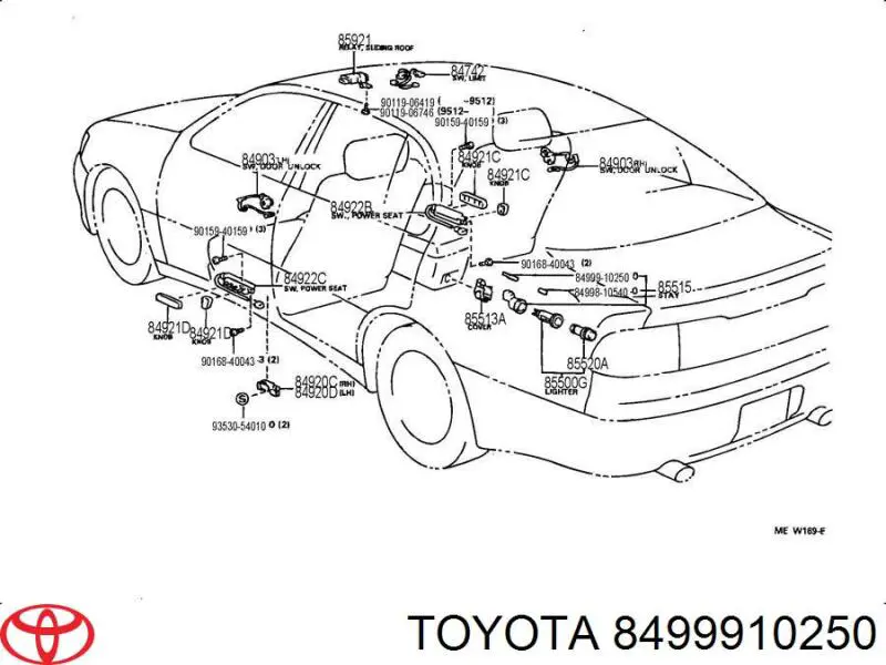  8499910250 Toyota