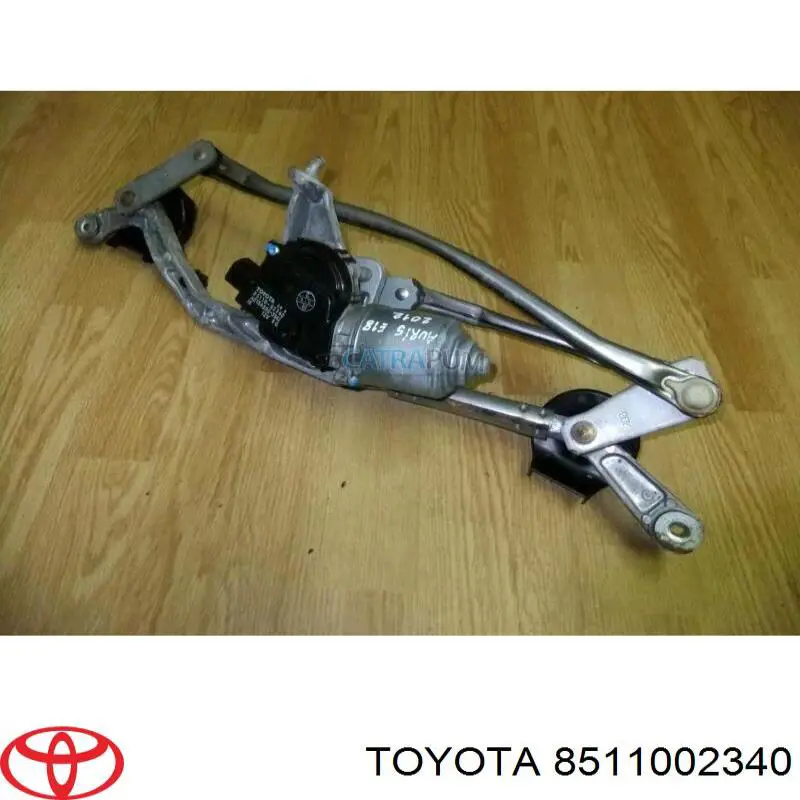 8511002340 Toyota Мотор стеклоочистителя передний