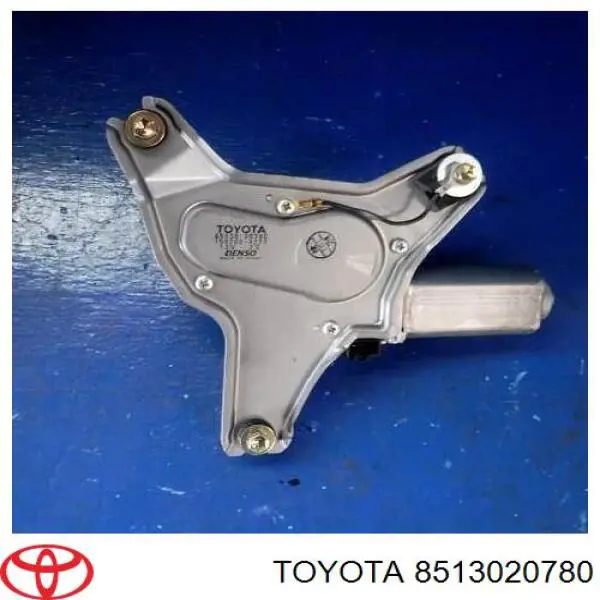 Motor limpiaparabrisas luna trasera 8513020780 Toyota