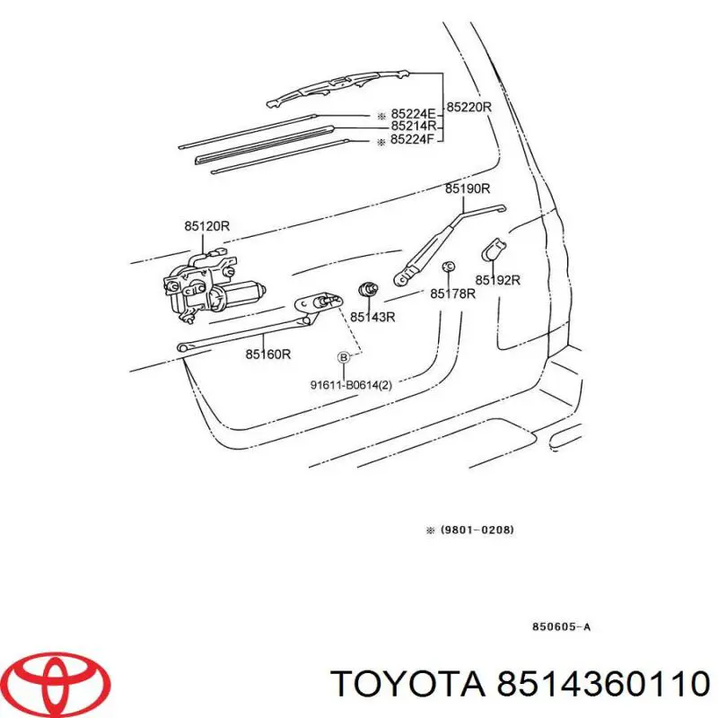  8514360110 Toyota