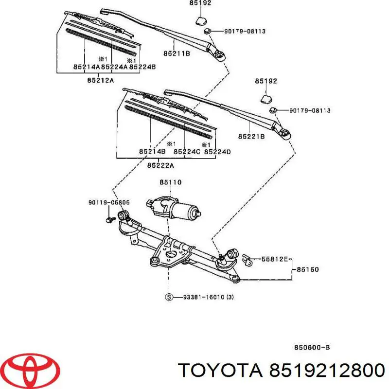 8519212800 Toyota