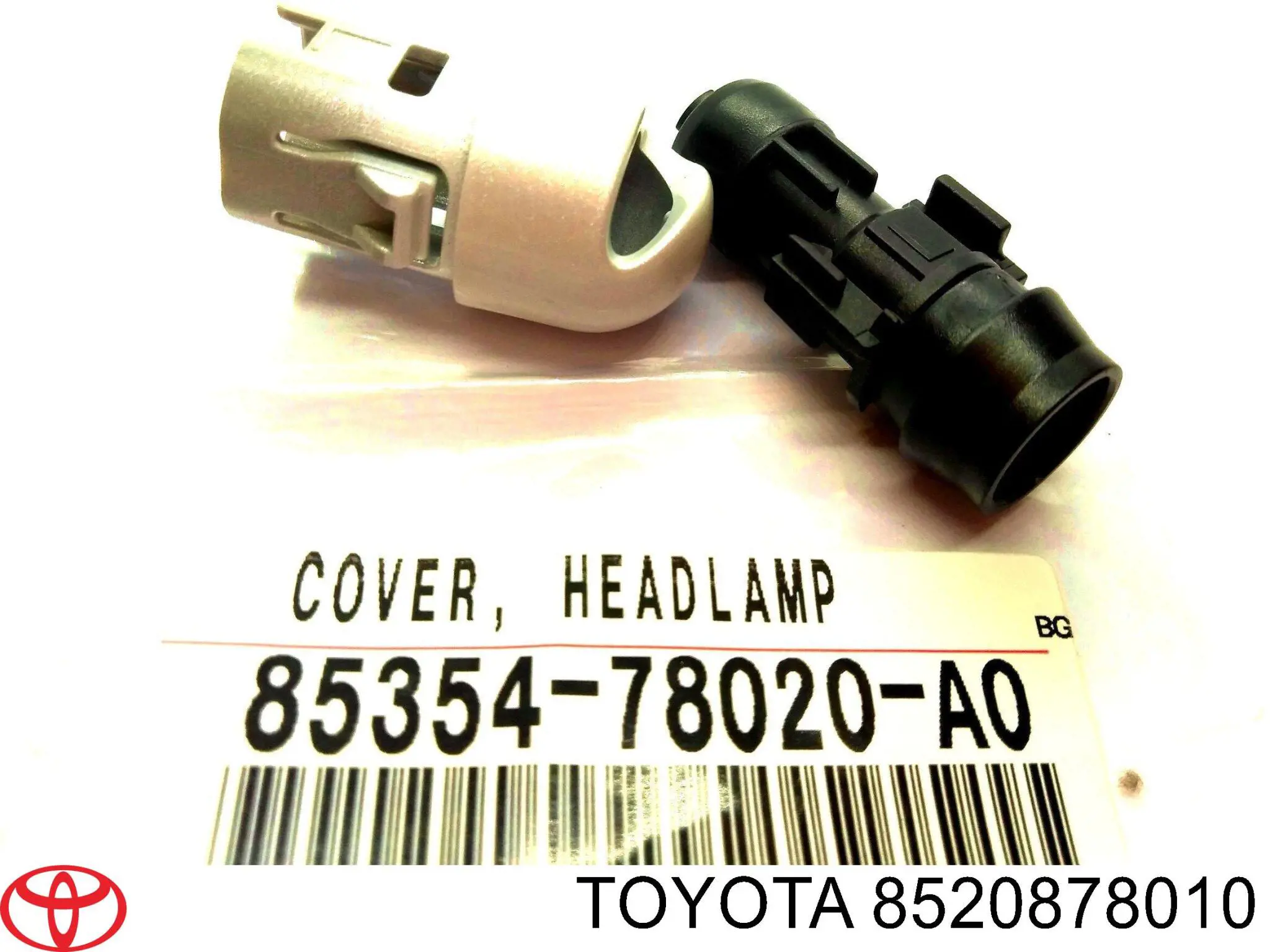 8520878010 Toyota injetor de fluido para lavador da luz dianteira esquerda