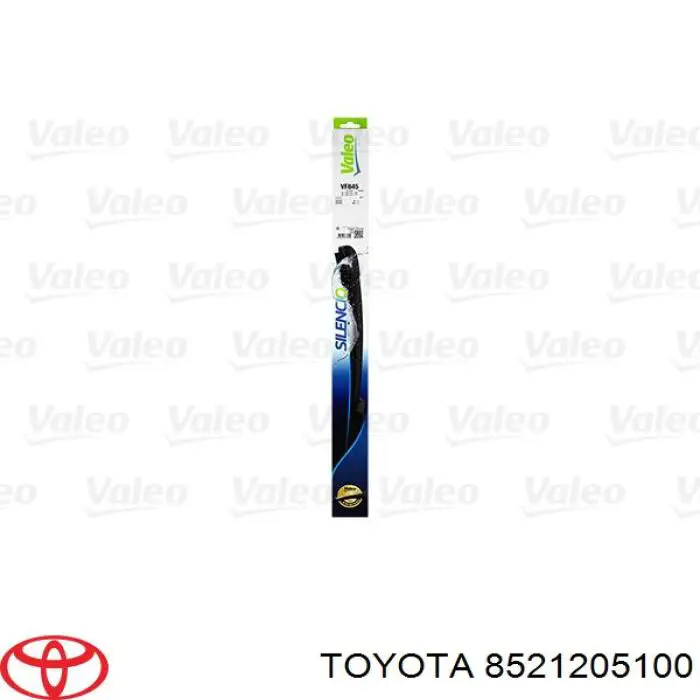 Щетка-дворник лобового стекла пассажирская 852120F030 Toyota